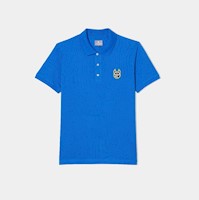 Catlion - Camisero Pique Azul Italia Royal