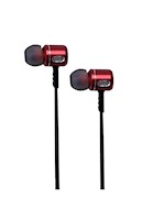 Audífono in ear bluetooth rojo