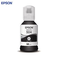 Botella Tinta Epson 504 Negro T504120 Presentacion Original