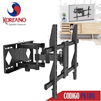 Rack Móvil Para Tv De 32 A 85 Pulgadas - PK100