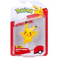 Pokemon Mini Figura De Batalla Pikachu