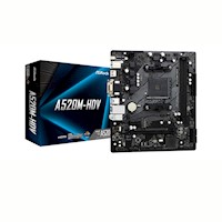 PLACA ASROCK A520M-HDV AMD RYZEN DDR4 AM4 2DDR4 Sopor.64GB HDMI/VGA