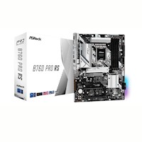 PLACA ASROCK B760 PRO RS WIFF I WHITE 4DDR5 192GB 7200MHz LGA 1700 HDMI DP ATX