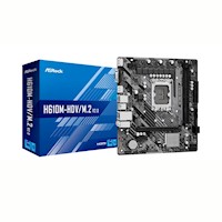 PLACA ASROCK H610M-HDV M.2 R2.0 Soporta 13th Gen & 12th Gen LGA1700 2DDR4 3200 HDMI/DP