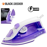 Plancha TrueGlide con golpe a vapor de Black&Decker IRBD204