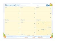 Planner semanal saludable Ingenial Triple A