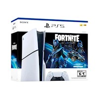 Playstation 5 Slim Digital FORTNITE incluye 8 Fortnite Cosm