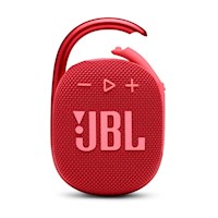 Parlante Bluetooth JBL Clip 4 - Rojo