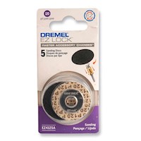 Discos de Lijas Dremel EZ412SA Ez-Lock 120g