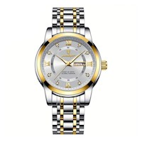 Reloj Hombre Poedagar Acero Dorado POE-14