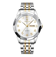 Reloj Hombre Poedagar Acero Plata POE-3