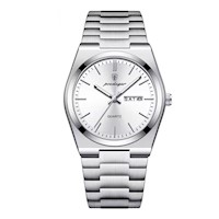 Reloj Hombre Poedagar Acero Plata POE-6