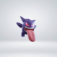 FIGURAS POKEMON MODEL KIT GENGAR  ECTOPLASMA