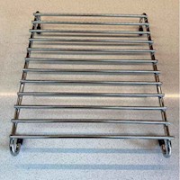 Protector de encimeras cromado para ollas y sartenes más casa perú