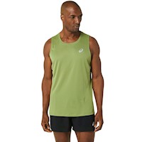 Polo ASICS Silver Singlet Cactus Hombre