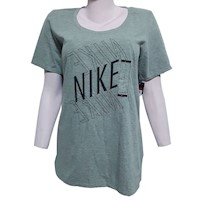 Polo Basico Logo Mujer Talla L Nike