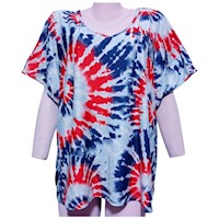 Polo Camiseta Kimono Regular Fit Boho Mujer Talla 3XL Sweet Treasures