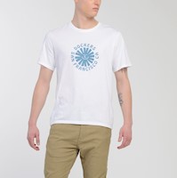 Polo Graphic Tee Snake Slim Fit Hueso