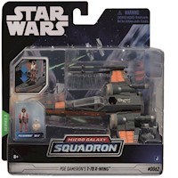 FIGURA DE ACCION POE DAMERONS T-70 XWING