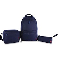 TRIPACK MOCHILA PORTA ACARIGUA