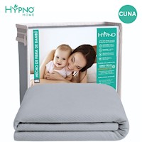 Protector de Colchón Impermeable Cuna Amoldable de Bambú - Gris