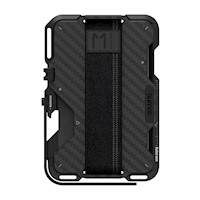 Tarjetero Magnetico RFID Aulumu Stand Metal Fibra Carbono