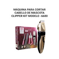 Máquina para cortar cabello de mascota CLIPPER KIT modelo -6680