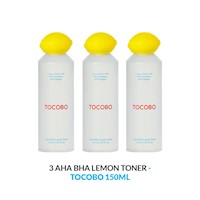3 AHA BHA LEMON TONER 150 ml – TOCOBO