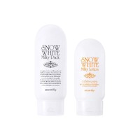 Snow White Milky Pack 200gr + Snow White Milky Lotion 120gr