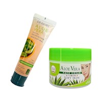 Exfoliante Dr Rashel 100Gr + Crema Facial Aloe Vera Nevada 140Gr