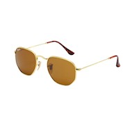 LENTES DE SOL RAYBAN HEXAGONAL RB3548/ COLOR: MARRON