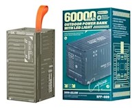 POWER BANK 60000 mAh 22.50w modelo CONTENEDOR