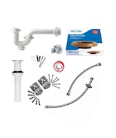 KIT DE INSTALACIÓN METUSA PARA 1/2 BAÑO PREMIUM