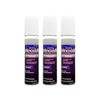 3 Minoxidil para mujer 5% 60ml - Kirkland