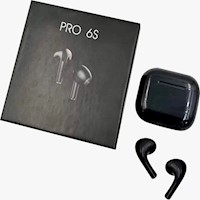 Audífono Bluetooth Pro 6S Negro