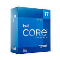 Procesador de escritorio  Intel Core i7-12700KF sin tarjeta de video