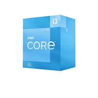 Procesador Intel Core i3-12100F, 3.30/4.30GHz, 12MB SmartCaché, LGA1700, Intel 7(10nm)