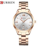 Reloj Curren Mujer Acero Oro Rosa CUR-M-4