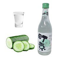 Licor de Arroz Sake Sabor Pepino 360ml Ding Jing