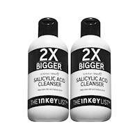 Supersize salicylic acid cleanser duo - the inkey list 300 ml