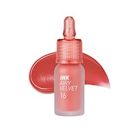 Tinta Labios Ink Airy Velvet N°16 Favorite Orange Pink Peripera