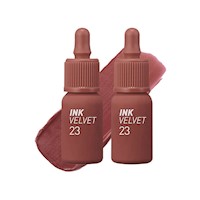 Tinta De Labios Ink Velvet N° 23 Nutty Nude Peripera 2 Unidades