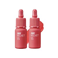 Tinta De Labios Ink Velvet 15 Beauty Peak Rose Peripera 2 Unidades