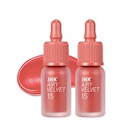 Tinta De Labios Ink Airy Velvet N° 15 Soft Coral Peripera 2 Unidades