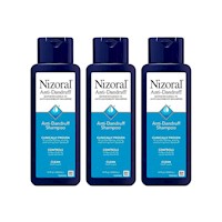 3 Shampoo anticaspa con 1% de ketoconazol - Nizoral 400ml