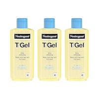3 Shampoo anticaspa con 1% de ketoconazol - Neutrogena T/Gel 250ml