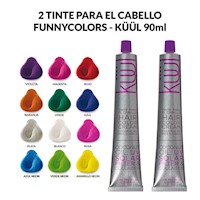 2 Tinte para el Cabello FunnyColors - KÜÜL 90ml