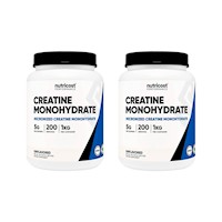 2 Monohidrato de creatina - Nutricost 1kg