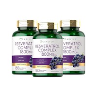 3 Suplemento de resveratrol 1800 mg - Carlyle