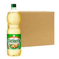 Aceite Vegetal COCINERO Botella 900L - Caja 12u